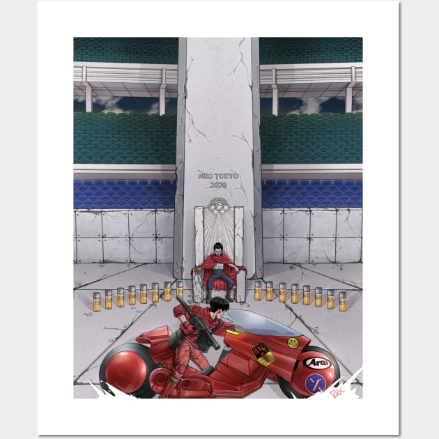 Akira Wall Art by Rick Parsa